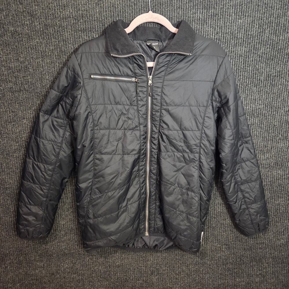 BodyGlove Men's Black Lightweight Quilted Puffer Jacket Size Medium Full Zip